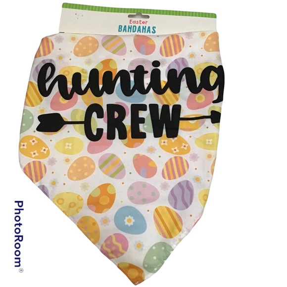 Hunting Crew Easter Egg Pet Scarf Kerchief NWT - Picture 6 of 11
